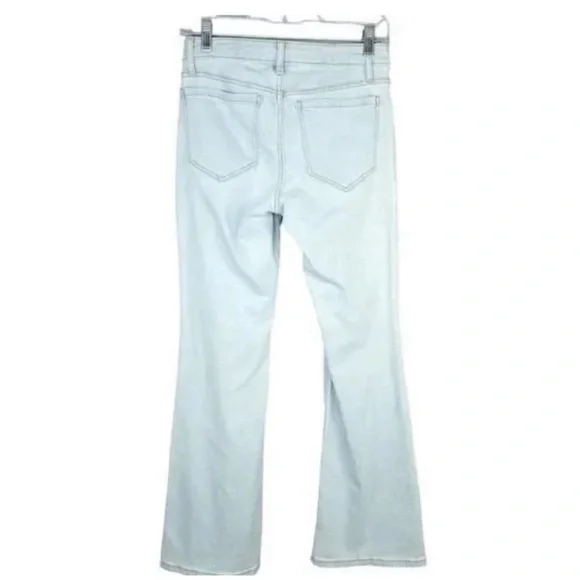 Wild Fable Light Wash Button Fly Flare Stretch Jeans Women’s 16/33 - Picture 4 of 5